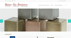 Desktop Screenshot of boommybusiness.com
